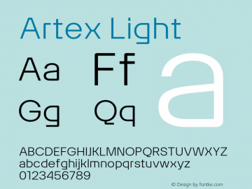 Artex Light Version 1.005图片样张