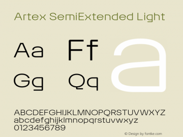 Artex SemiExtended Light Version 1.005图片样张