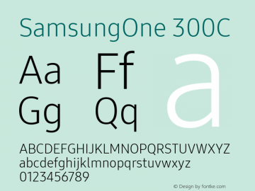 SamsungOne-300C 1.000图片样张