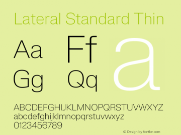 Lateral Standard Thin Version 1.001;FEAKit 1.0图片样张