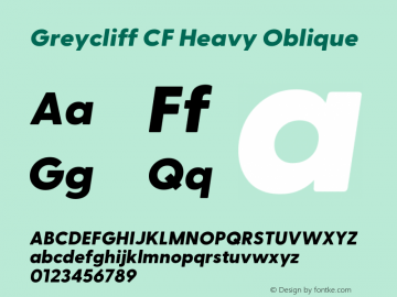 Greycliff CF Heavy Oblique Version 2.500;FEAKit 1.0图片样张