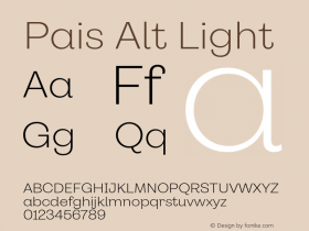 Pais Alt Light Version 1.001;FEAKit 1.0图片样张