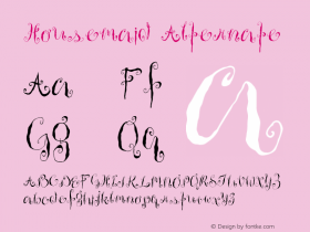 Housemaid Alternate Version 001.000 Font Sample