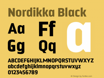 Nordikka-Black Version 1.000图片样张