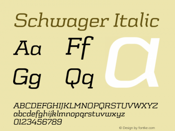 Schwager-Italic Version 001.001图片样张