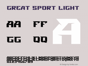 Great Sport Light Version 1.000 | FøM Fix图片样张