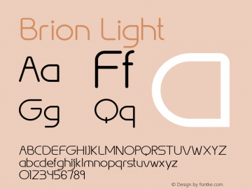 Brion Light 1.0图片样张