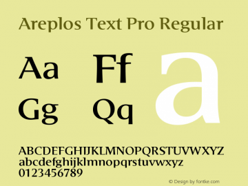Areplos Text Pro Version 1.000 2005 initial release图片样张