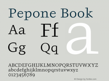 Pepone Book Version 001.000图片样张