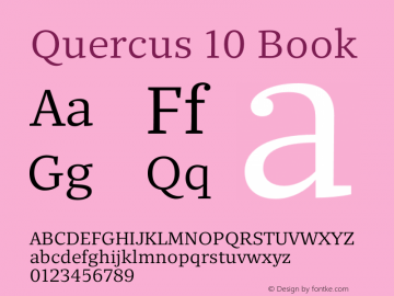 Quercus10-Book Version 1.000图片样张