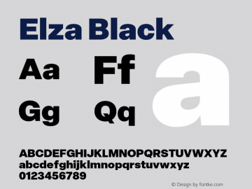 Elza-Black Version 1.000图片样张