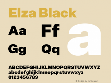 Elza Black Version 1.000图片样张