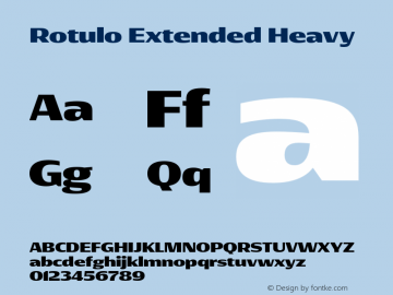 Rotulo Extended Heavy Version 1.000;Glyphs 3.1.1 (3141)图片样张