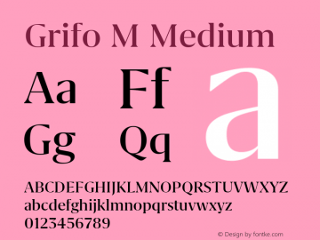 Grifo M Medium Version 2.003图片样张