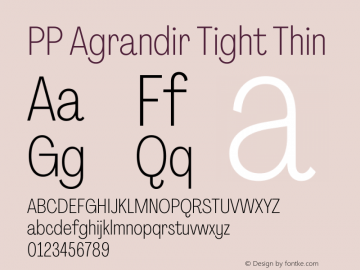 PP Agrandir Tight Thin Version 4.100 | FøM Fix图片样张