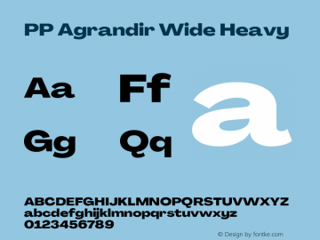 PP Agrandir Wide Heavy Version 4.100 | FøM Fix图片样张