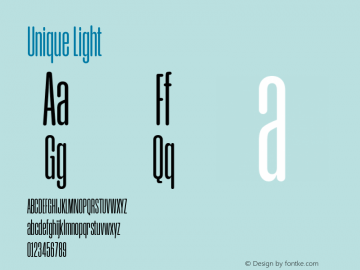 Unique-Light Version 1.000图片样张