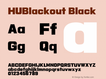 HUBlackout Black Version 1.00图片样张