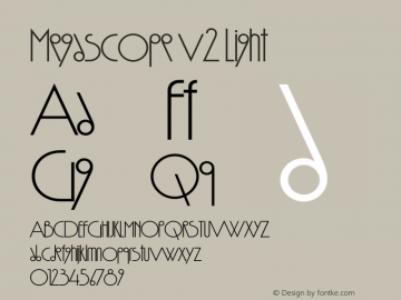 Megascope v2 Light Version 2.001图片样张