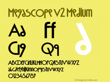 Megascope v2 Medium Version 2.001图片样张