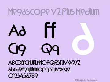 Megascope v2 Plus Medium Version 2.001图片样张