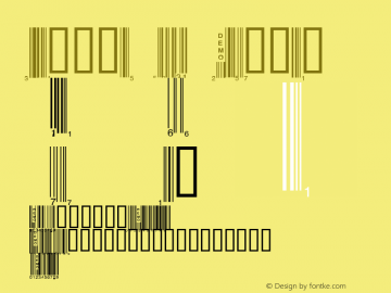 Sample UPCA Regular Version 3.000 Font Sample