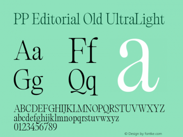 PP Editorial Old UltraLight Version 1.000 | FøM Fix图片样张
