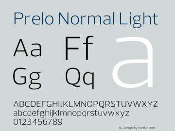 Prelo Normal Light Version 1.001 | FøM Fix图片样张