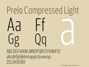 Prelo Compressed Light Version 1.001 | FøM Fix图片样张