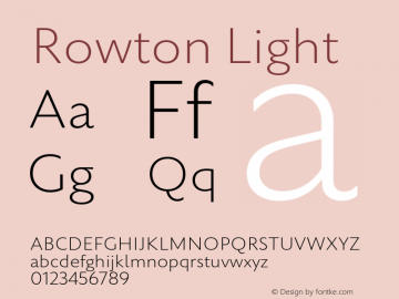 Rowton Light Version 1.0图片样张