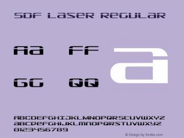 SDF Laser Regular Version 2.0; 2015图片样张