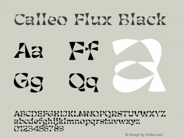 Calleo Flux Black Version 1.0图片样张