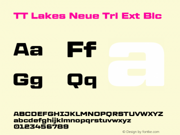 TT Lakes Neue Trl Ext Blc Version 2.000.11012023图片样张