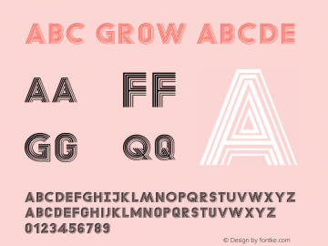 ABC Grow ABCDE Version 1.100 | FøM Fix图片样张