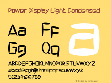 Power Display Light Condensed Version 1.000图片样张