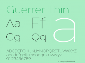 Guerrer Thin Version 1.100 | FøM Fix图片样张