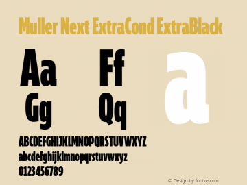 Muller Next ExtraCond ExtraBlack Version 2.000图片样张