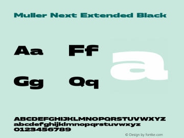 Muller Next Extended Black Version 2.000图片样张