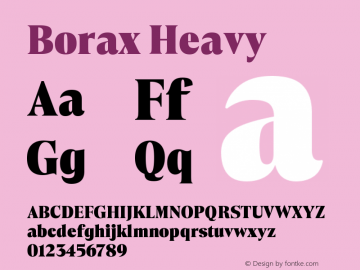Borax Heavy Version 1.000图片样张