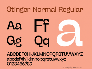 Stinger Normal Regular Version 1.006 (2020-04-20) | FøM Fix图片样张