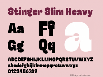 Stinger Slim Heavy Version 1.006图片样张