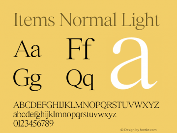 Items Normal Light Version 1.001 | FøM Fix图片样张