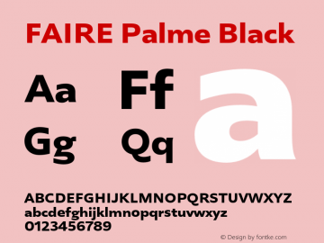 FAIRE Palme Black Version 1.000 | FøM Fix图片样张