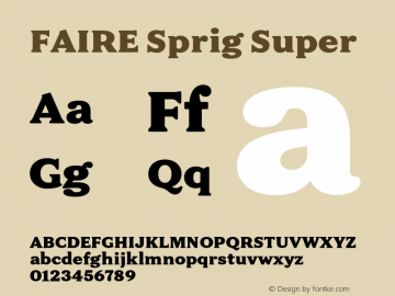 FAIRE Sprig Super Version 1.000 | FøM Fix图片样张