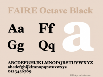 FAIRE Octave Black Version 1.000图片样张