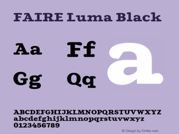 FAIRE Luma Black Version 1.000图片样张