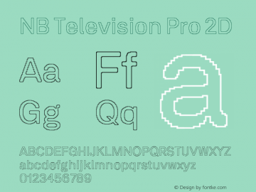 NB Television Pro 2D Version 2.000图片样张