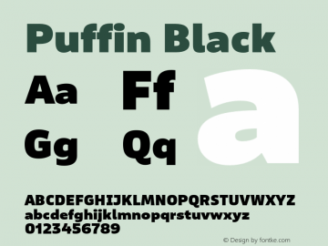 Puffin Black Version 1.0图片样张