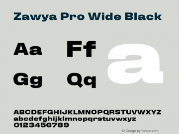 Zawya Pro Wide Black Version 1.000 | FøM Fix图片样张