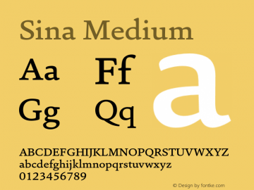 Sina Medium Version 1.000 (2013-06-16) | FøM Fix图片样张